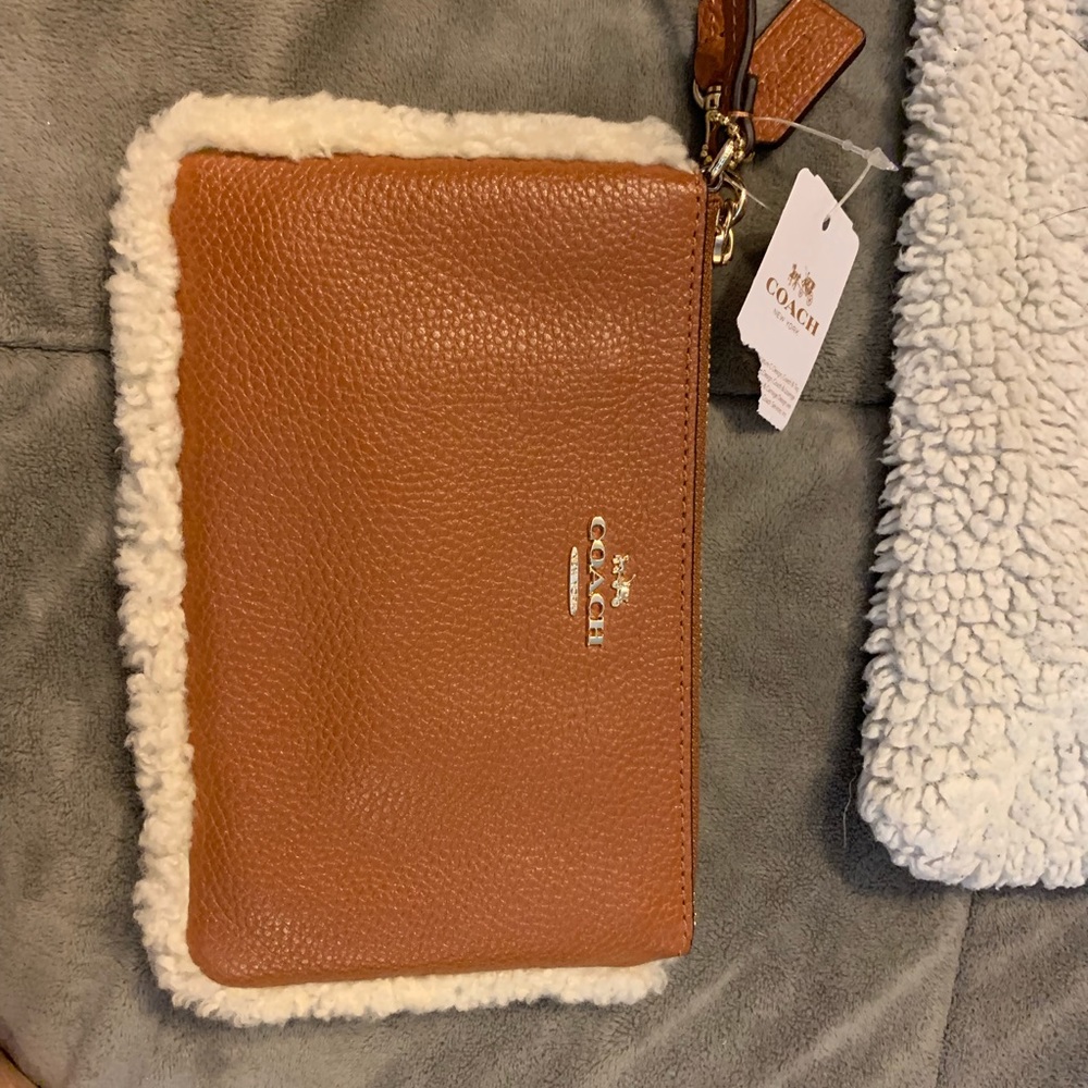 NWT authentic Coach wristlet